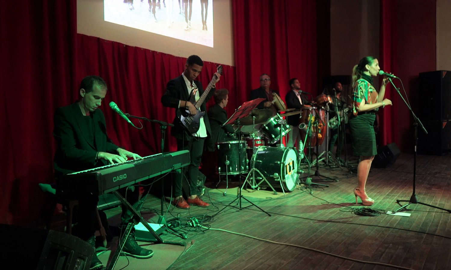 Band Performing at Bar Casablanca Camagüey
